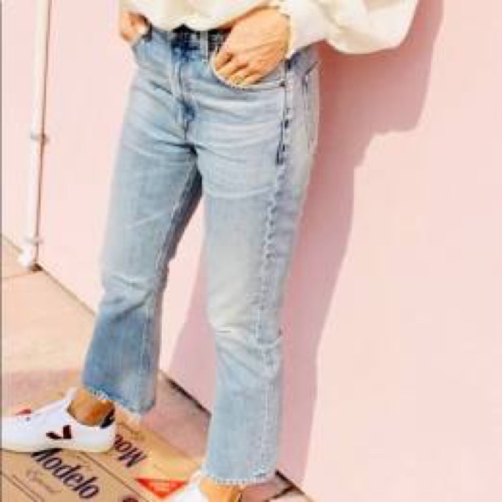 Estella high rise ankle flare